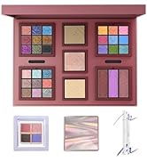 CHARMACY Chameleon All-in-One Palette, Intense Color Shifting, Makeup Set for Women&Beginner Blus...