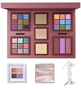 CHARMACY Chameleon All-in-One Palette, Intense Color Shifting, Makeup Set for Women&Beginner Blus...