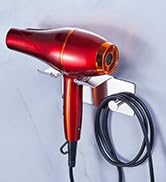 adhesive blow dryer holder blow dryer holder organizer curling iron organizers and storage
