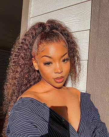 highlight water wave wig