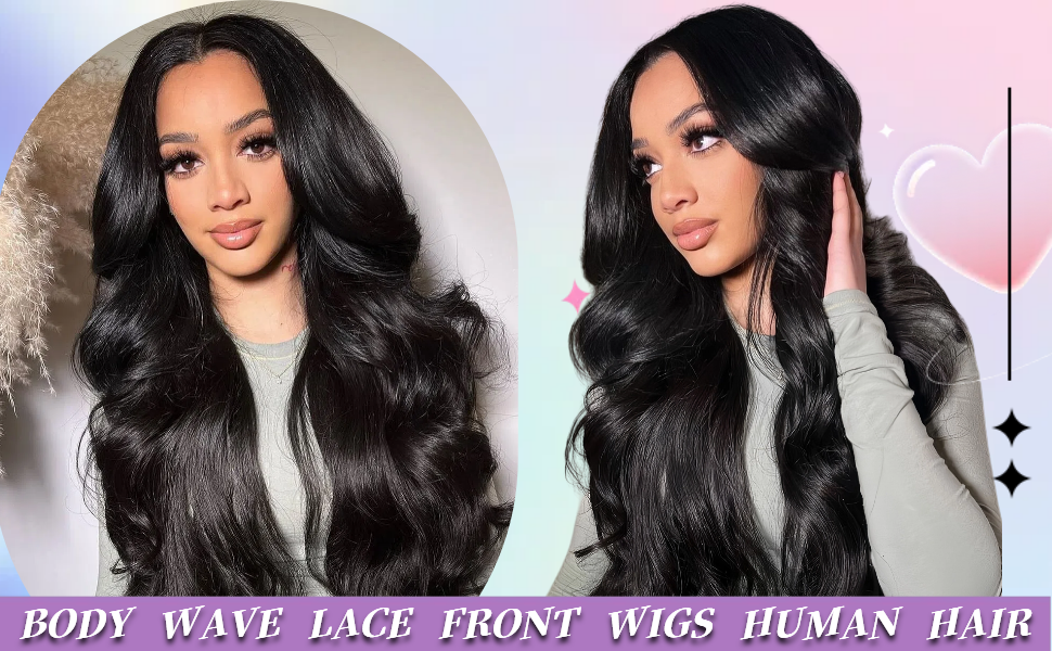 Lace Front Wigs Human Hair