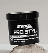 AmPro Pro Styl Styling Gel - Protects and Strengthens Your Strands - Non-Flaking, Alcohol Free, V...