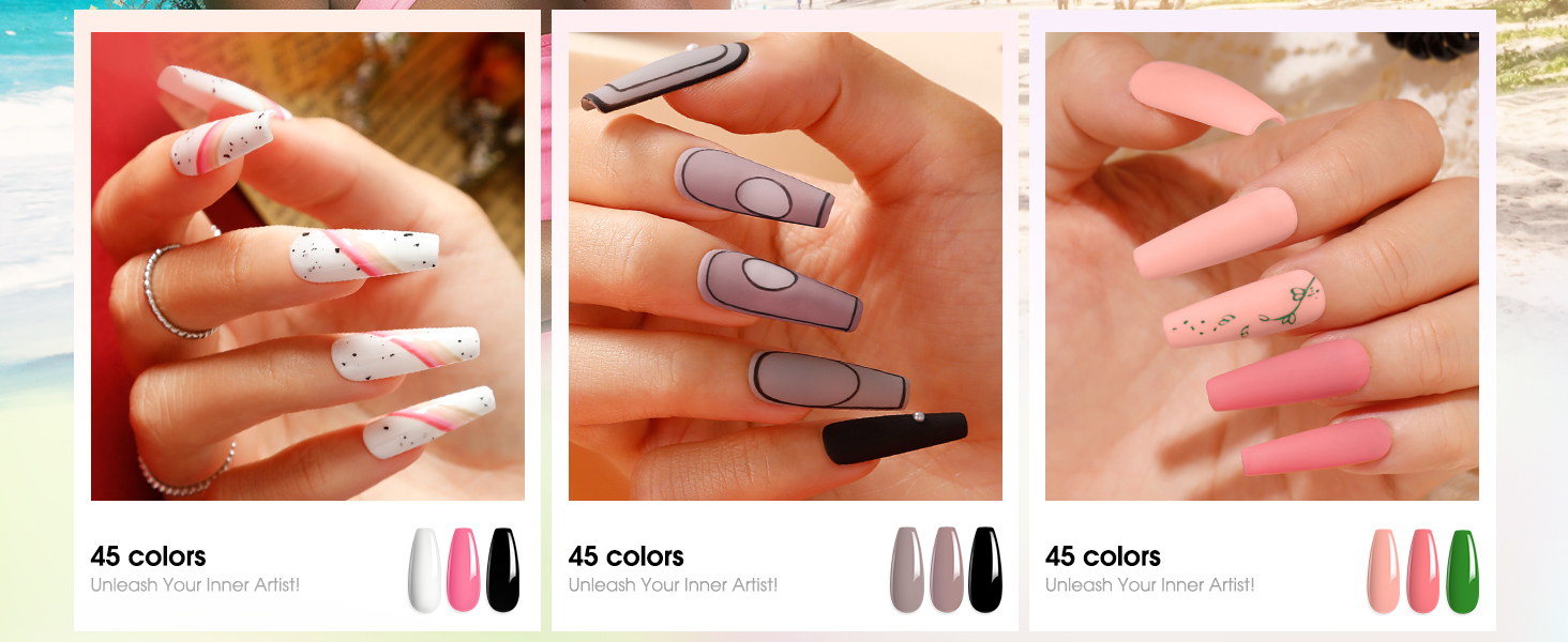 gray gel polish