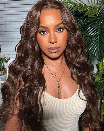 13x4 Brown lace front wig