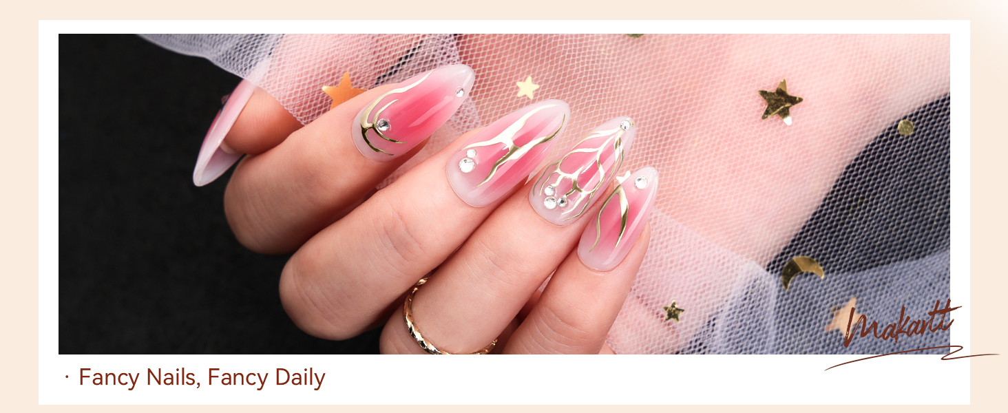 metallic gold nail polish