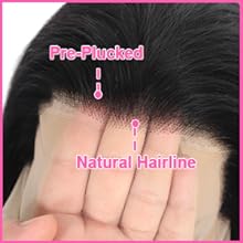 Pre Plucked with Baby Hair