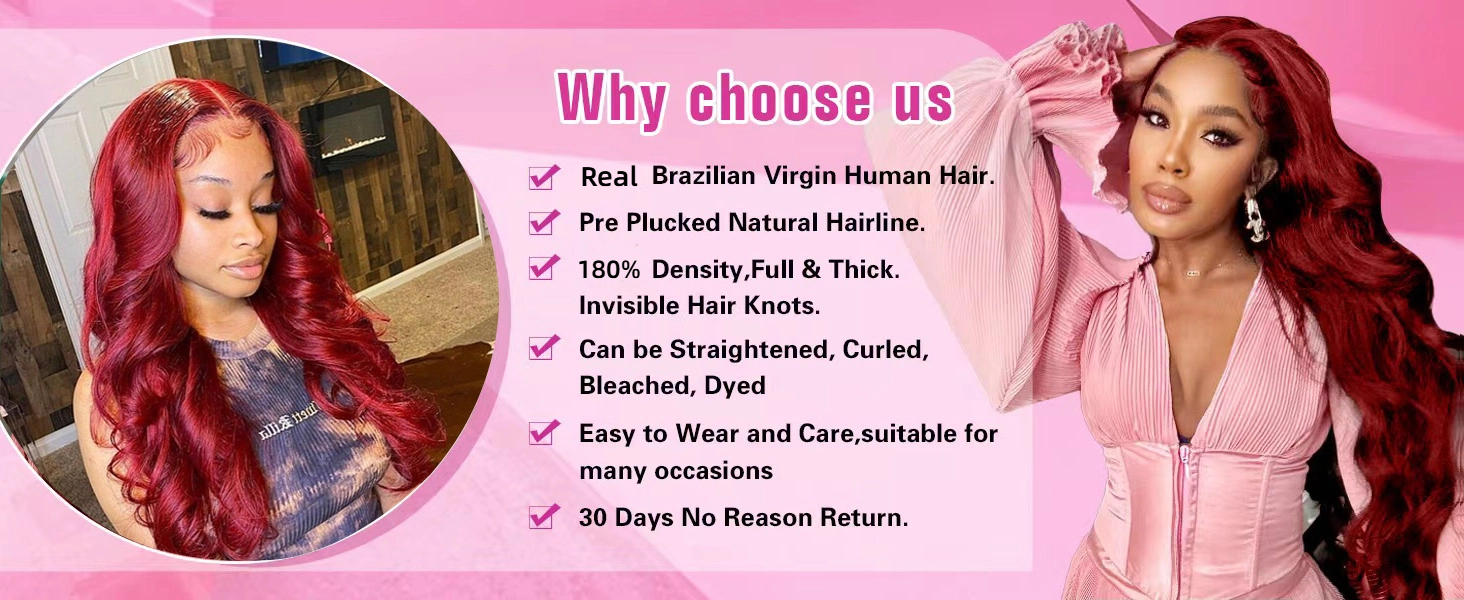 lace front wig human hair