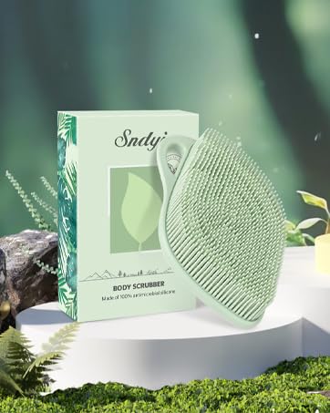 silicone body scrubber