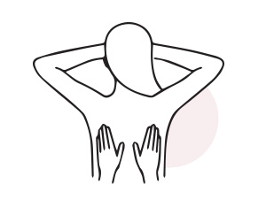 Vector of lady receiving massage using few drops of hemp seed carrier oil for body care