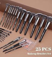 black makeup brushes