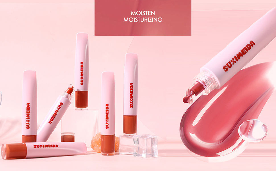 6 Pcs Moisturizing Lip Gloss Set