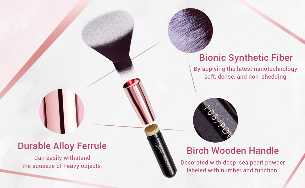 Jessup Makeup Brushes