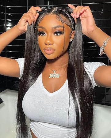 straight lace front wigs human hair