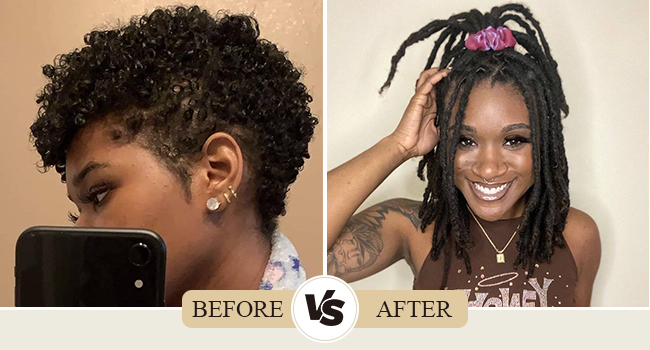 Human Hair Dreadlock Extensions