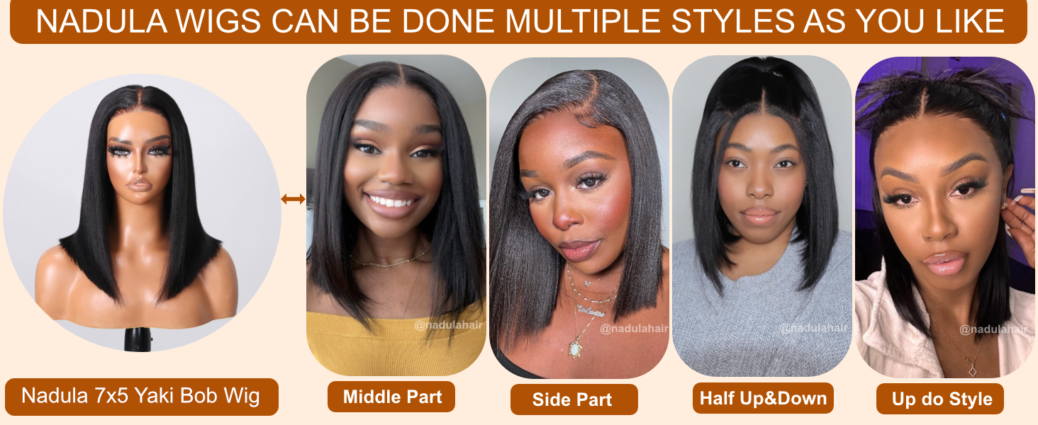 bye bye knots glueless wig pre cut