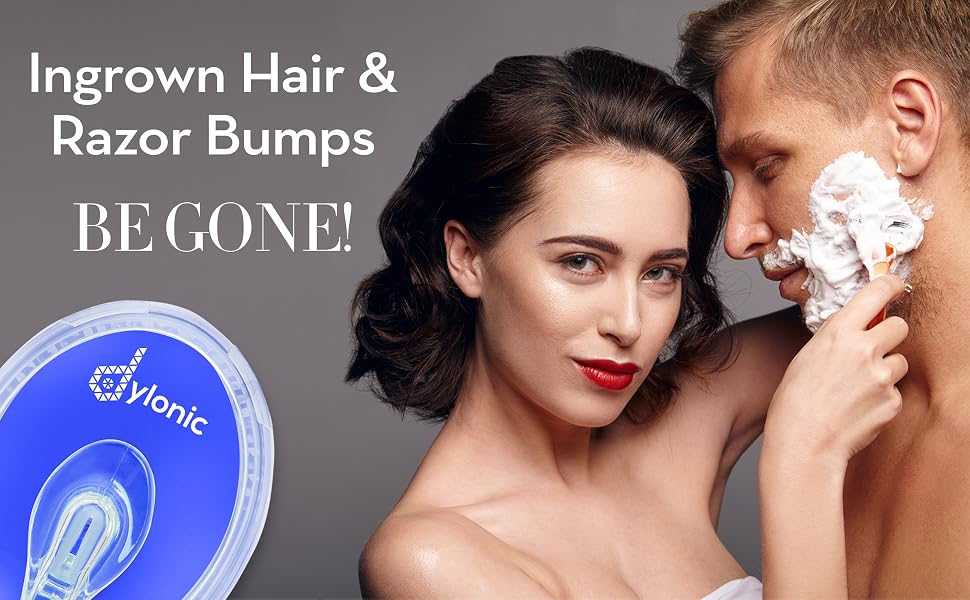 Dylonic Exfoliating Brush Ingrown Hair Razor Bump Treatment