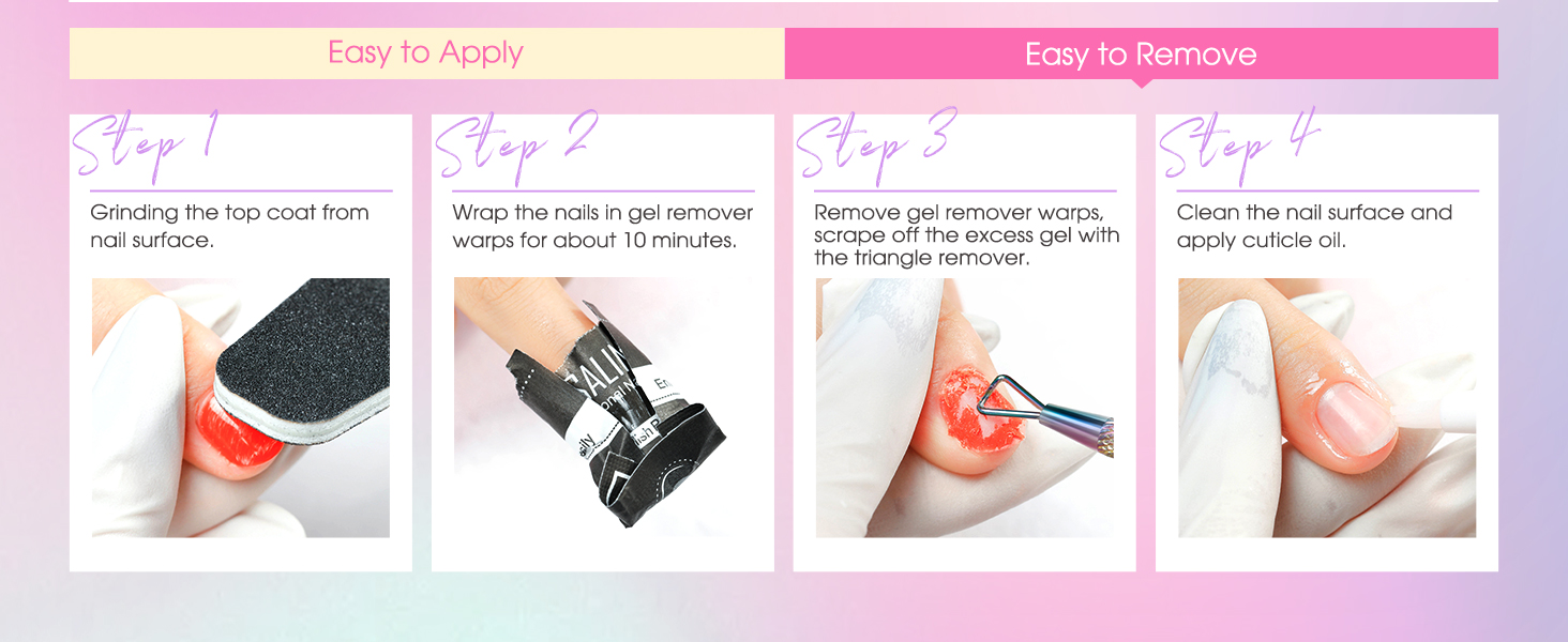 nail polish gel set