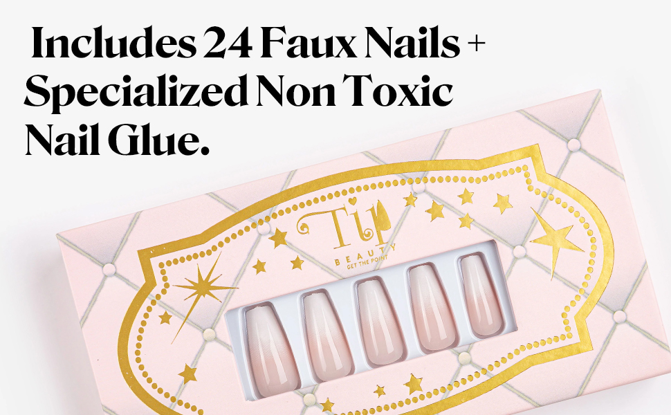 Fake Nails Application Step 2