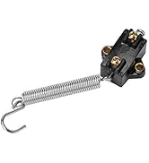 KIMISS Brake Stop Light Switch Stopper - 12V Normally Open Pull to Make for Most Classic 180008, ...