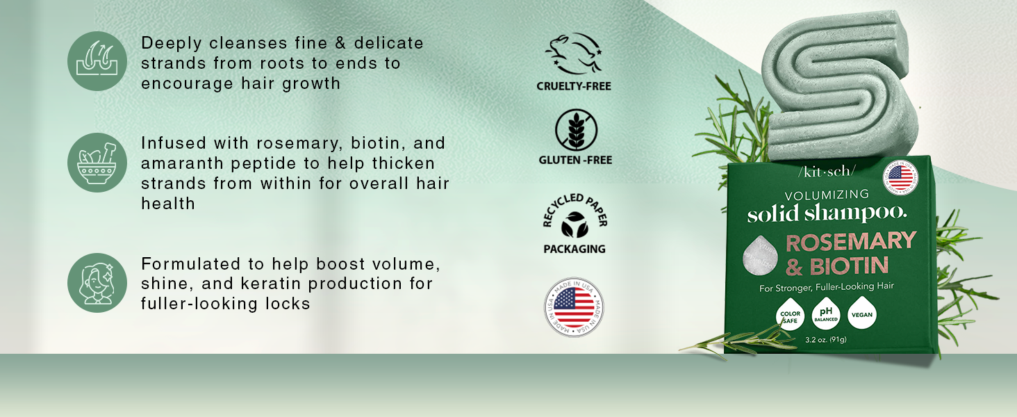 hair cleansing conditioner bars shampoo castor oil body wash rice organic bag kitsh rosemary curly