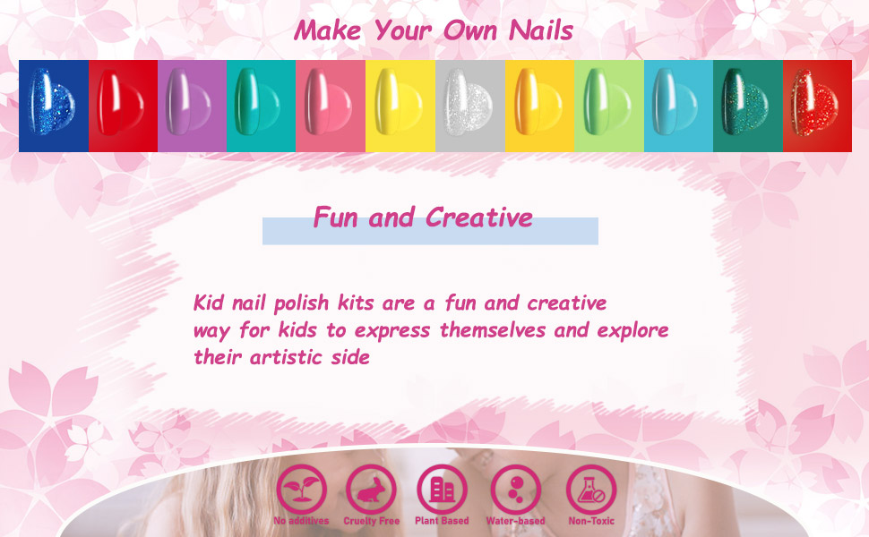 the nail salon - nail polish kit
