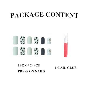 Acrylic press on nails