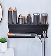 Storage Hair Dryer Holder for Curling Iron Accessories, Hair Tool Organizer Wall Mount, Curling I...
