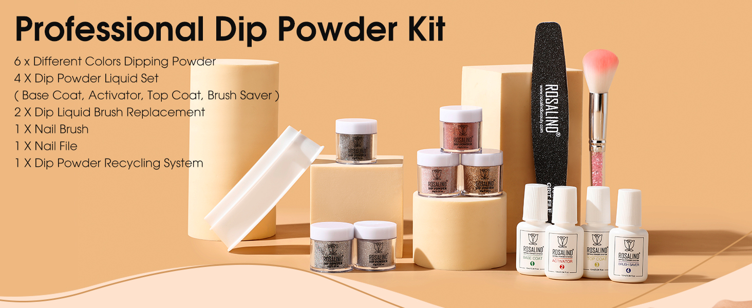 ROSALIND dip powder kit