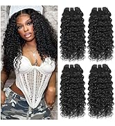 Liang Dian Curly Bundles Human Hair 14 14 16 16 Inch Kinkycurly Bundles Human Hair for Black Wome...