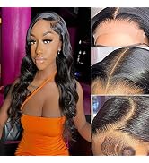 Aaliweya 5x5 HD Lace Closure Wigs Human Hair Body Wave 5x5 Closure Wigs For Women 100% Virgin Hum...