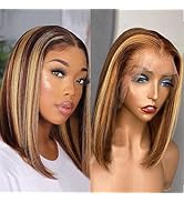 Highlight Bob Wig Human Hair