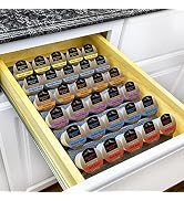 LYNK PROFESSIONAL Coffee Pod Tray 6-Tier Heavy Gauge Steel Drawer Organizer for Kitchen Cabinets