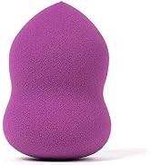 Beauty Junkees Makeup Sponge Blender – Purple Pear Foundation Makeup Blender Sponge, Liquid Cream...