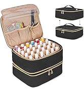 LUXJA Detachable 2 Layers Nail Polish Organizer - Hold 60 Bottles (15ml - 0.5 fl.oz), Nail Polish...