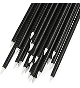 100PCS Disposable Eyeliner Makeup Brushes Applicator Cosmetic Eye Wands (Black)