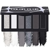 SUSIKEKI 6 Colors Mini Black Eyeshadow Makeup Palette