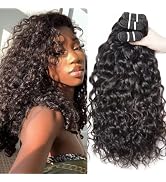 Yavida Water Wave Human Hair Bundles Wet and Wavy Human Hair Weave Bundles Brazilian Bundles Huma...