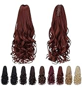 Auburn Hair Ponytail Clip,Fake Ponytails Extensions Hair pieces 20