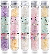 B.C. Beauty Concepts Aromatherapy Bath Salts- 5 Pack Epsom Salts for Soaking, Relaxing Bath Spa S...