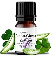 Green Clover & Aloe Fragrance Oil, 10 ml Premium, Long Lasting Diffuser Oils, Nostalgic, Clean & ...