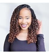 Fulcrum Goddess Box Braids Crochet Hair 14 Inch, 9 Packs Pre Looped Box Braids Crochet Hair For B...