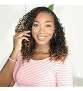 Fulcrum Goddess Box Braids Crochet Hair 12 Inch, 9 Packs Pre Looped Box Braids Crochet Hair For B...