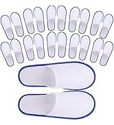 Spa Flip Flops Disposable Slippers for Hotel Guests Women, Men Closed Toe Super Comfort