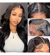 Lace Front Wig Human Hair 180 Density Body Wave Lace Front Wigs Human Hair for Black Women 16 Inc...