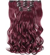 Hair Extensions,HSPJHTM Clip in Hair Extensions for Women 5 PCS 18