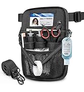 Nurse Fanny Pack with Tape Holder, SITHON Multi Compartment Medical Gear Pocket Belt Bag Nursing ...