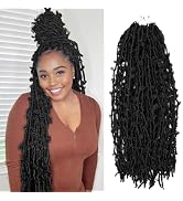 Yewell Butterfly Locs Crochet Hair 24 Inch Distressed Locs Crochet Hair,6 Packs Crochet Butterfly...