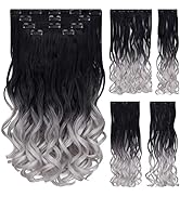 Clip Hair Extension, Black Hair Extensions 18