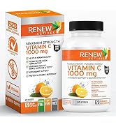 Renew Actives Maximum Strength Vitamin C 1000MG - Antioxidant & Immune Booster for Overall Health...