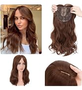 Rich Choices Hair Toppers for Women 18 Inch Hair Toppers for Women with Thinning Hair 8B Chocolat...